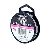 Genuine AtomizerWick Nichrome 80 Series 26 Gauge Resistance Wire - 100ft, 50ft & 25ft Spools Available (50ft)