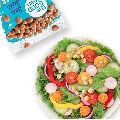 The Good Bean Chickpea Snacks, Sea Salt, Gluten and Nut Free, 6 Ounce - Thumbnail 2