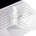 Clear Transparent Keyboard Cover Skin Protector Compatible for Microsoft Surface Book & Surface Book 2 and 2017 Released Microsoft Surface Laptop (NOT Compatible for Surface Pro 3/Pro 4/Pro 5)