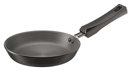 Hawkins Futura Hard Anodised Frying Pan, 18cm