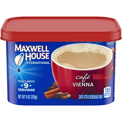 Maxwell House International Cafe Vienna Instant Coffee (9 oz Canister ...
