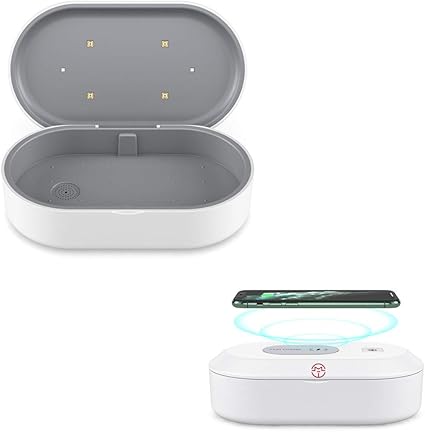 Amazon Espasi Uv除菌ケース 紫外線 オゾン W滅菌効果 ワイヤレス充電対応 99 細菌消滅 紫外線殺菌ボックス 歯ブラシ スマホ 小物減菌ボックス 除菌器 Mirao 歯ブラシ除菌器