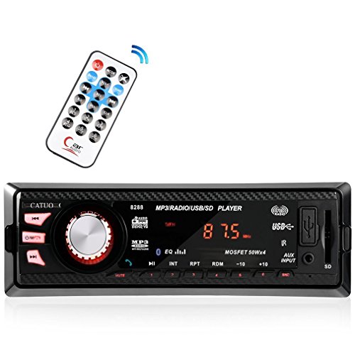 Catuo Car Stereo Bluetooth Audio Player Single Din Mp3 Radio