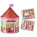 Princess Castle Play Tent Foldable Childrens Play Tent with Carrying Case for Indoor & Outdoor Use1