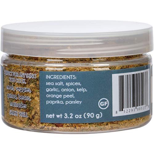 Mediterranean Seasoning - Zesty Mediterranean Spices Perfect for Lamb Shank, Kabobs, Quinoa, Fish, Vegetables & a Mediterranean Diet: Gluten Free, Vegan & No MSG All-Purpose Seasoning