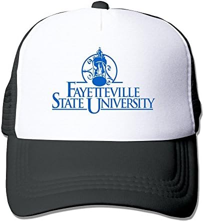 Black HGLENice Fayetteville State University Unisex Adjustable Baseball Trucker Hat One Size
