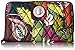 Vera Bradley Women's Cotton Turnlock Wallet With RFID Protection, Autumn Leaves, One Size