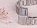 Oitom Stainless Steel Bands Compatilbe Fitbit Charge 2,Premium Stainless Steel SS Metal Replacement Watch Band Strap for Fitbit Charge 2 Smart Fitness Watch (Silver with Clear Diamond)