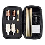 BOOSTEADY Compact Shotgun Cleaning Kit for 12 and 20 Gauge Shotguns Cleaning Kit Brush and Mop