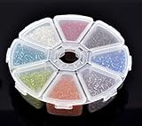 PEPPERLONELY Brand 100gram Box Mixed Color Seed Beads for Jewelry Making 2mm (12/0)