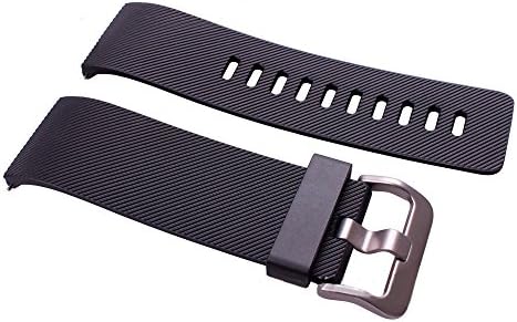 Fitbit Blaze band,Etoper Silicone Wristband/Watchband For Fitbit Blaze Bracelet Smart Wristband/Smart Fitness /Fitness Bracelet/Activity Classic Band Watch Replacement with Metal Clasps Large Size