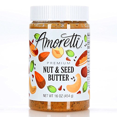 Amoretti Premium Nut and Seed Butter, 16 Ounce
