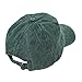 DALIX Mens Pigment Dyed Washed Cotton Cap - Adjustable Hat 6 Panel Unstructured (Heavy Washed Green)