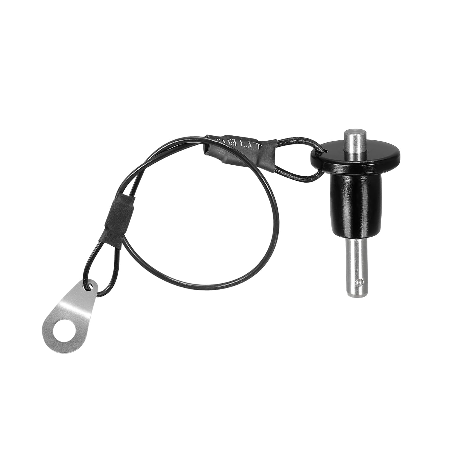 DTGN 5mmx10mm(DxL) Quick Release Pin - Good for Quickly Connecting Hooking Up Components - 304 Stainless Steel Grip Push-Button Ball Locking Pins with Wire - Silver