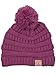 FunkyJunque Funky Junque’s CC Kids Baby Toddler Cable Knit Children’s Pom Winter Hat Beanie