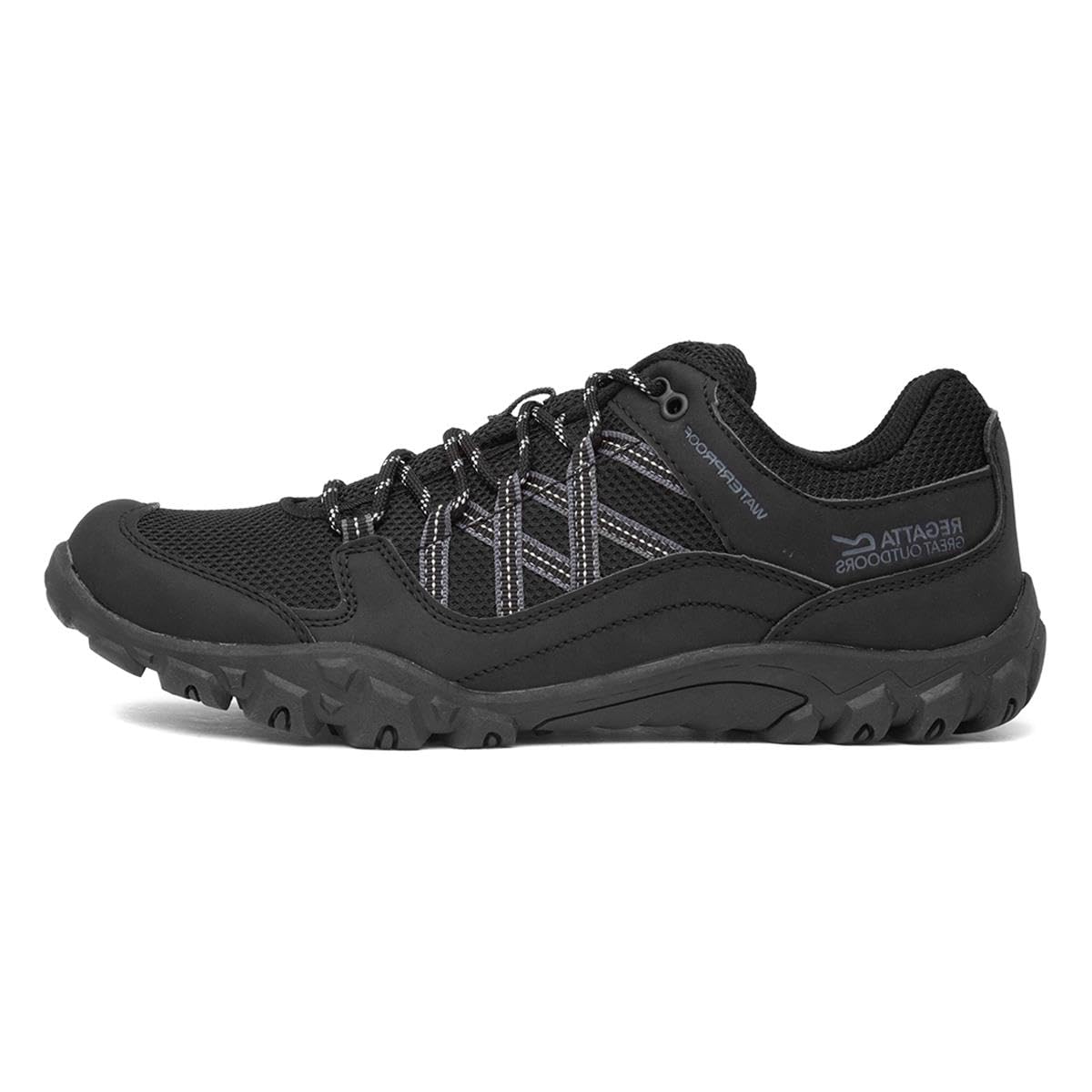 Regatta Mens Edgepoint III Walking Trainers - Black - 9 UK