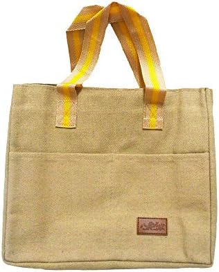 Insulated Lunch Bags Canvas Food Holder Tote for Women Men Kids Students Lunch Bags Cooler Bag