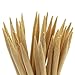 BambooMN Disposable Bamboo 15cm 5mm Nail Art Manicure Pedicure Sticks Cuticle Pushers Remover Tool, 100 Pieces | Great for DIY Wedding Nails