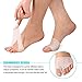 DOACT Gel Toe Separators & Bunion Corrector with Metatarsal Pads Forefoot Cushion Prevent Callus Blister Hallux Valgus Hammer Toe Straightener for Men and Women