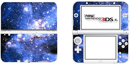 TYHON Protective decal sticker for New Nintendo3DS XL/LL blue Nebula Cover Wrap Console Skin