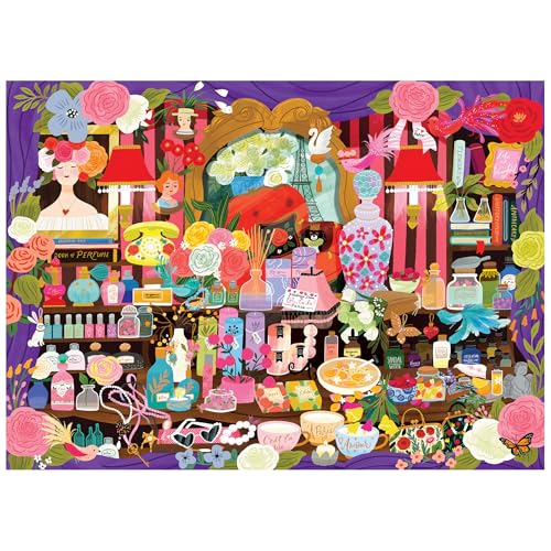 RoseArt - Seek & Find - Paris Perfume Shop - 1000 Piece Jigsaw Puzzle for Adult…
