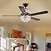 Warehouse of Tiffany CFL-8170BL Laure Crystal 6-Light 52