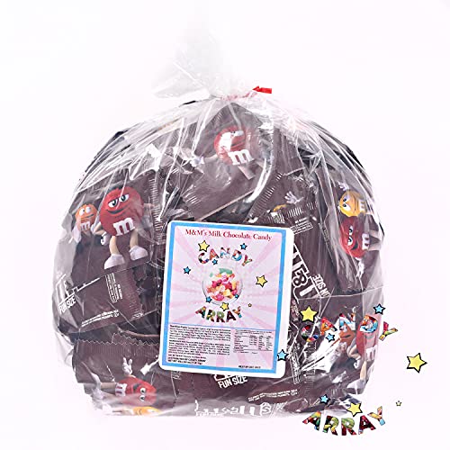 M&M's Fun Size, Milk Chocolate Candy,4 lb Bulk Bag (Approx. 115 mini ...