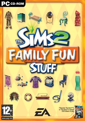 #44 — The Sims 2: Family Fun Stuff (PC CD)