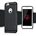 6s Plus Case, iPhone 6 Plus&6s Plus Case - TURATA [Heavy Duty] Dual Layer Hard Plastic TPU Protective Case Bumper with Dust Plug Dehone 6 Plus&6s Plus (5.5 inch) - Blacksign for iP