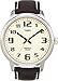 Timex Men's T28201 Brown Leather Easy Reader Watch