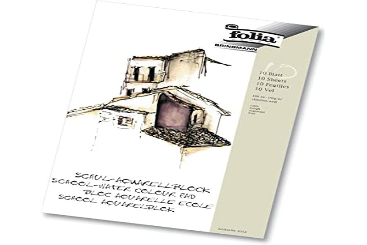 Bringmann 8353 Folia Water Colour Painting Pad Coarse 10 Sheets
