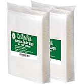 O2frepak 200 Pint Size 6" x 10" 4mil Thick Vacuum Sealer Bags with BPA Free and Puncture Prevention,Vacuum Seal Freezer Bags,Great for Sous Vide Vaccume Sealer PreCut Bags