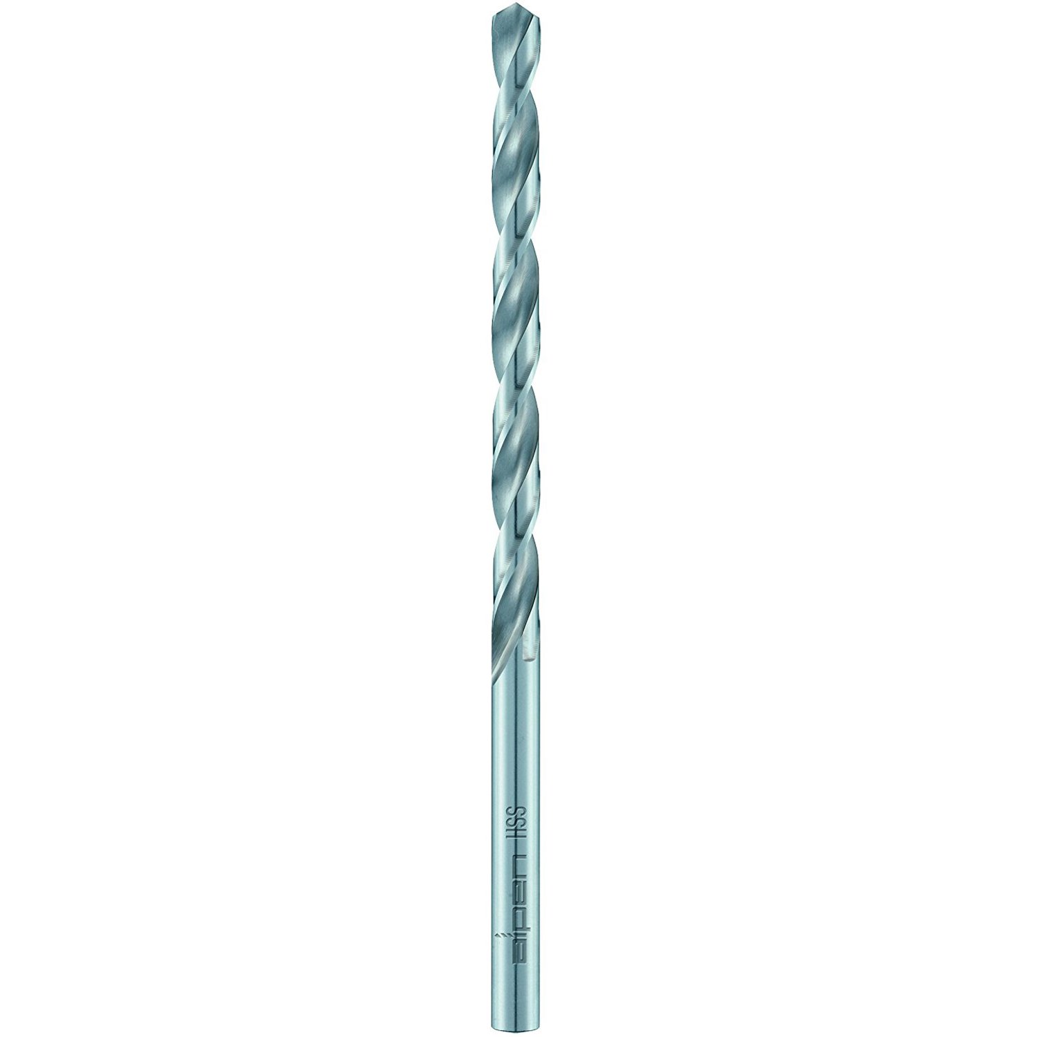 Alpen 52800600100 HSS Long Series Drills "Profi-Stahl" 340 RN, 0 V, Grey, 6.0 mm