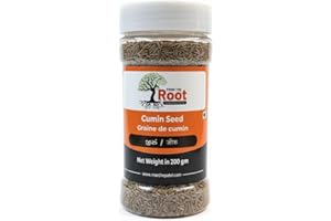 From the Root Cumin Seeds Whole (Jeera) – 200 g | Aromatic Whole Cumin Seed | Warm, Earthy Flavor | No Additives | Product of