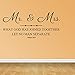 Wall Decal Quote: Mr. and Mrs. What God Has Joined Together - Mark 10:9 - Elegant Wall Decor, Wall Stickers, and Decals for Home, Wedding, and Couples 28