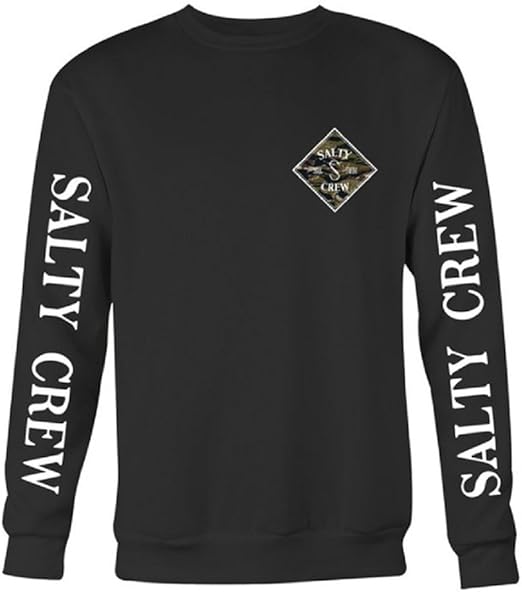 salty crew black hoodie