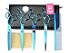 LILYS PET Professional PET DOG Grooming Coated Titanium scissors suit Cutting&Curved&Thinning shears (7.0 inches, Blue)…