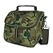 Kindness Footprint Camo Lunch Bag Insulated Lunch Box Detachable Adjustable Strap… (Camo Green)
