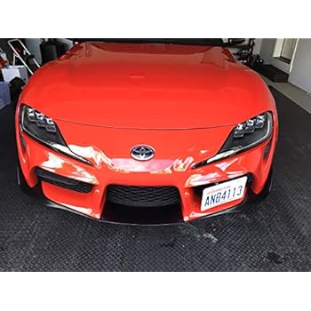 Amazon Com Toyota Supra Carbon Fiber License Plate Frame