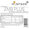 Nutrics-900mg-ZMB-Plus-Zinc-Magnesium-Vitamin-B6-90-Capsules-3-Month-Supply-Made-in-The-UK-by-Nutrics-Laboratories-Suitable-for-Halal-Kosher-Vegan-Vegetarian Nutrics® 900mg ZMB Plus Zinc Magnesium Vitamin B6 | 90 Capsules (3 Month Supply) | Made in The UK by Nutrics Laboratories | Suitable for Halal Kosher Vegan Vegetarian