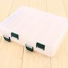 Yosoo-Double-Sided-12-Compartment-Waterproof-Visible-Plastic-Clear-Fishing-Lure-Bait-Hooks-FishingTackle-Accessory-Storage-Box-Case-Container