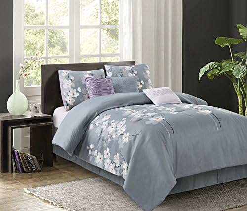 Isabel Grey 7-piece Comforter Set