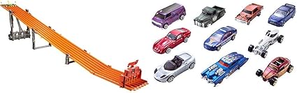 hot wheels 6 lane raceway amazon