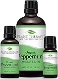 Organic Peppermint Essential Oil. 100% Pure, Undiluted, Therapeutic Grade.