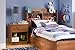 South Shore Logik Collection Bookcase Headboard, Sunny Pine