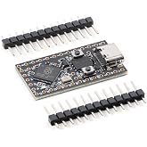 1Pc Pro Micro RP2040 Development Board, 264KB 16MB USB-C Microcontroller Board Mini Development Module for Micropython