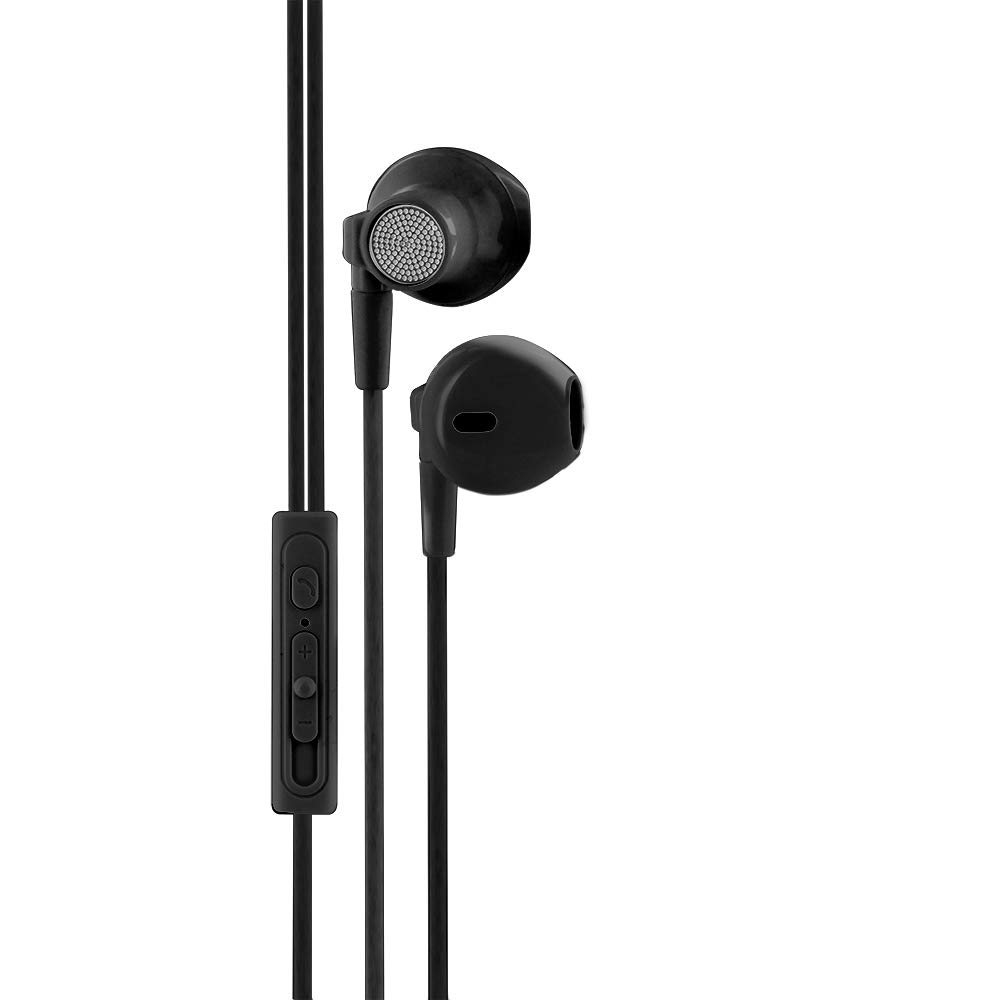 Mooov 493166 In-Ear Earphones with Microphone 1.2 m Black