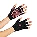 Gaiam Grippy Yoga Gloves, Pink