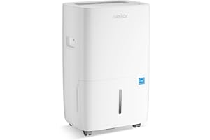 Waykar 80 Pints 2025 Energy Star Dehumidifier for Spaces up to 5,000 Sq. Ft for Basement and Home, Large Room with Drain Hose and 1.14 Gallons Water Tank