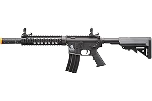 Lancer Tactical Gen 2 M4 SD Long Rail 9" Electric Airsoft AEG Rifle - Full/Semi-Auto-Metal/Polymer Options Available